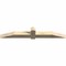Ekena Millwork Eugene Rough Sawn Timber Gable Bracket, Douglas Fir, 84"W x 14"H x 6"D x 6"F, 4/12 Pitch GBW084X14X0606EUG00RDF - alternate 5